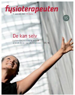 Fysioterapeuten nr. 15, 2008